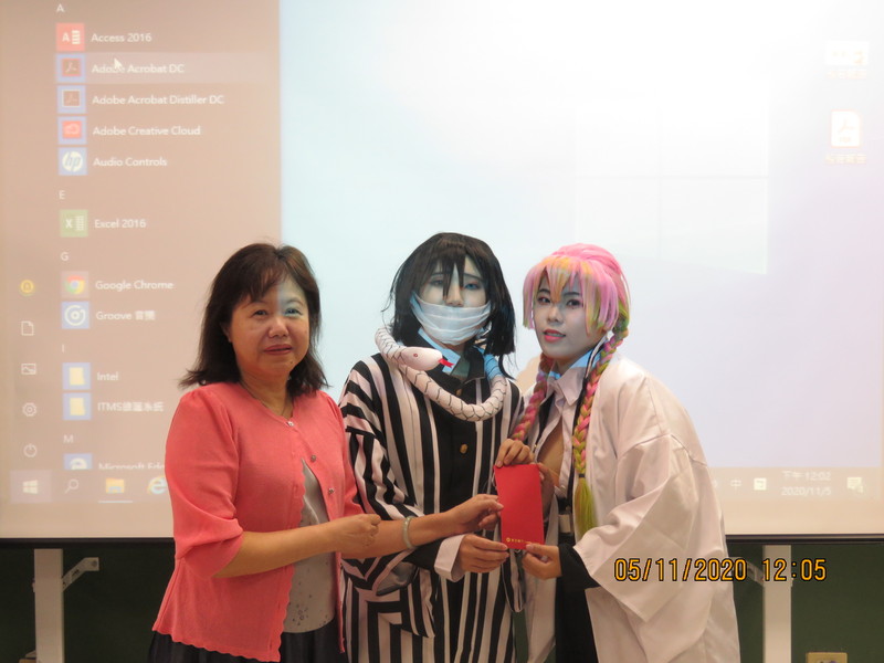 【2020.11.05】Halloween Japanese Language and Culture Course Cosplay Activity